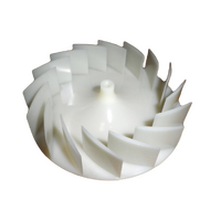 Samsung 95mm Plastic Evaporator Fan Blade 3mm Mount For Samsung RSE8KPAS1/XSA Fridges and Freezers spare part