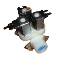 LG Triple Outlet 10mm Straight Inlet Valve for LG & Asko For WD-14030RD6 Washing Machines spare part
