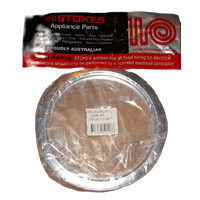Universal 6-1/4" Stove Chrome Trim Ring For Ovens and Cooktops spare part