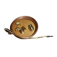 Universal 900mm Gas Hot Water Threaded Thermocouple with Nuts For Ovens and Cooktops spare part