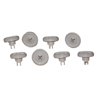 Global Dishwasher Lower Basket Wheels (pkt 8) For Vulcan DX102 Dishwashers