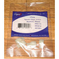 Whirlpool Washer Agitator Clutch Drive Dogs (Pkt 4) For Whirlpool 285811 Washing Machines spare part