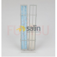 Fujitsu Genuine Fujitsu Air Conditioner AIR CLEAN FILTER AS KATEKIN CERAGLAZE ASTG30/34KMTC 2pcs Suits: Fujitsu ASTG30LFCA | Spare Part No: 9315212016 spare part