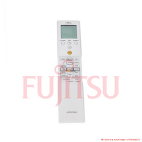 Fujitsu Genuine Fujitsu Air Conditioner REMOTE CONTROL AR-REF2E AIRSTAGE LOGO Suits: Fujitsu ASTG07CMCA | Part No: 9352446221 spare part