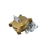 Universal Rego 2 1/4″ ACME Brass Cap with Chain for LPG CARAVAN SHOP RESTUARANT spare part