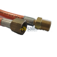 3/8″ MBSP x 3/8″ F FL Ends 1200mm Hose for LPG CARAVAN SHOP RESTUARANT