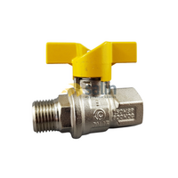 Universal Butterfly Handle Ball Valve 1/2″ M&F for LPG CARAVAN SHOP RESTUARANT spare part