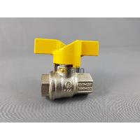 1/4″ F&F Ball Valve with Butterfly Handle" for LPG CARAVAN SHOP RESTUARANT