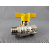 Universal 3/4″ M&F Butterfly Handle Ball Valve for LPG CARAVAN SHOP RESTUARANT spare part