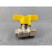 Universal Butterfly Handle Ball Valve 3/8″ F&F for LPG CARAVAN SHOP RESTUARANT spare part