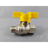 Universal 3/8″ M&F Ball Valve with Butterfly Handle for LPG CARAVAN SHOP RESTUARANT spare part