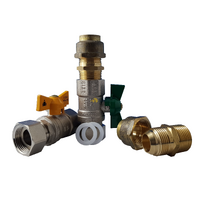 Universal 3/4″ Flare Ball Valve Kit for Continuous Flow for LPG CARAVAN SHOP RESTUARANT spare part