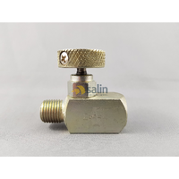 1/4″ M x 1/4″ F NPT High Pressure Steel Needle Valve for LPG CARAVAN SHOP RESTUARANT