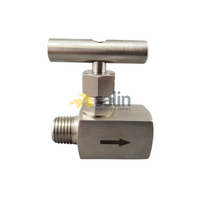 Universal Stainless Steel Needle Valve 1/4″ M x 1/4″ F NPT" for LPG CARAVAN SHOP RESTUARANT spare part