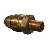 Universal STRAIGHT POL ADAPTER ASSEMBLY x 1/4″ MBSP for LPG CARAVAN SHOP RESTUARANT spare part