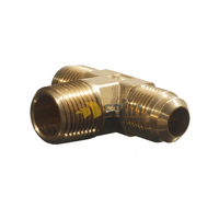 Universal 3/8″ Flare x 1/4″ MBSP Branch Tee for LPG CARAVAN SHOP RESTUARANT spare part