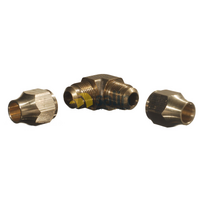 Universal 3/8″ Double Flare Elbow with Nut Included for LPG CARAVAN SHOP RESTUARANT spare part