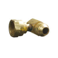 Universal 3/8″ MBSP Flare x 3/8″ FBSP Flare Elbow Adapter for LPG CARAVAN SHOP RESTUARANT spare part