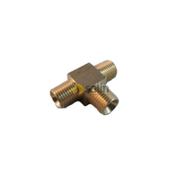 1/4″ BSPP Male Seated Brass Tee for LPG CARAVAN SHOP RESTUARANT