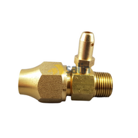Universal Test Point 1/2″ M SAE Flare x 3/8″ M BSP Adapter for LPG CARAVAN SHOP RESTUARANT spare part