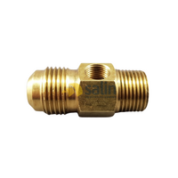 Universal Test Point Body Only 1/2″ SAE Flare x 3/8″ M BSP Type for LPG CARAVAN SHOP RESTUARANT spare part