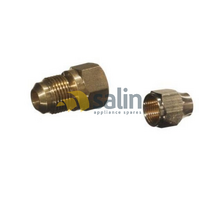 Universal Union Flare Connector 1/2″ Male to 3/8 Female for LPG CARAVAN SHOP RESTUARANT spare part