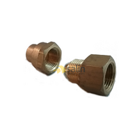 Universal Union 3/8″ MBSP Flare x 3/8″ FBSP with Nut Included for LPG CARAVAN SHOP RESTUARANT spare part