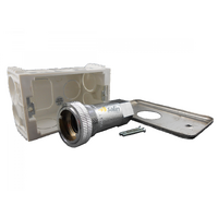Universal Straight Brick Mount for Wall Bayonet for LPG CARAVAN SHOP RESTUARANT spare part