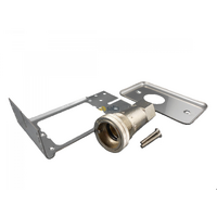 Universal Straight Stud Mount for Wall Bayonet for LPG CARAVAN SHOP RESTUARANT spare part