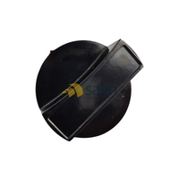 Universal Black Round Commercial Style Knob 5/16″ for LPG CARAVAN SHOP RESTUARANT spare part