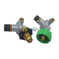 Universal HP Adjustable Regulator 1700MJ/h 0-420kPa 1/4″ Female Out for LPG CARAVAN SHOP RESTUARANT spare part