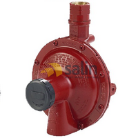 Universal REGO 1st Stage Regulator 2500MJ/h 35kPa POL In 1/2″ NPT Out for LPG CARAVAN SHOP RESTUARANT spare part