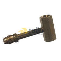 Universal Rego POL Male & Female Extended T-Manifold for LPG CARAVAN SHOP RESTUARANT spare part