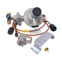 Universal MCO Twin Stage Regulator 1000MJ/h with 3/4″ BSP Out Pigtails for LPG CARAVAN SHOP RESTUARANT spare part