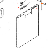 AEG AEG Dishwasher Front Door Panel FFE83800PM Inox, *33013 AEG Dishwasher Front Door Panel FFE83800PM Inox, *33013 spare part