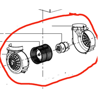 Universal Arist Rangehood Motor Assy ACT90AX-L Arist Rangehood Motor Assy ACT90AX-L spare part