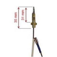 Ariston Ariston Indesit Thermocouple L.900/500 Mm, 500MM Has Been Changed To 900MM spare part
