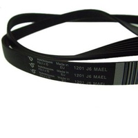 Ariston Ariston Indesit Whirlpool Washing Machine Belt AQXXF129 Belt Size 1201J6, 1198J6, 6PJE 1201, *119126 spare part