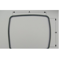 Asko Asko and Baumatic Oven Seal Gasket K54C3-18VT E44X2.3-E34 E44X1-E44 K53E2-V4VD, 1378MM Loop Asko and Baumatic Oven Seal Gasket K54C3-18VT E44X2.3-E34 spare part