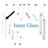 Baumatic Baumatic Classique Homeking Oven Inner Glass spare part