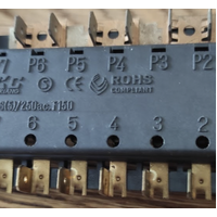 Baumatic Baumatic Oven Function Switch Selector Switch AK500-5M-2G-FS 5 + O Function spare part
