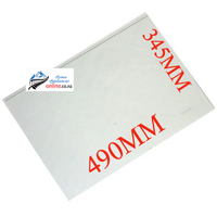 Beko Beko Fridge Shelf Including Front and Rear Trim 490 X 345 X 3 Mm spare part