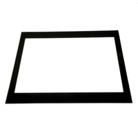 Beko Beko Oven DOOR INNER GLASS Black Frame 773718432 7785988682 BFC63IPB spare part
