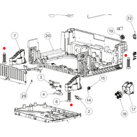 Fisher & Paykel Fisher & Paykel Dishwasher Foot Front or Rear DW60FC1X2 DW60U412 DW60FX1X2 spare part