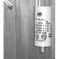 Universal Capacitor 2UF 400-450V Rangehood Motor and Other Appliances Capacitor 2UF 400-450V Rangehood Motor and Other Appliances spare part