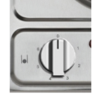 Classique Classique Cooktop Knob Silver CLE32SS, Price for Each spare part