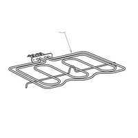 Delonghi Delonghi Fisher Paykel and Elba Oven Top Grill Element OB60S4CRW1, OB60B77CEX3 spare part