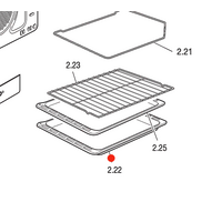Delonghi Delonghi Oven Wire Rack DE60PYROS, DLE606P spare part