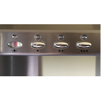 Delonghi Delonghi Rangehood Display Knobs BETA60 BETA90SS GAMMA90 GAMMA90GL, Beta 900 Inox, BETA100 BETA120, 1570179 spare part