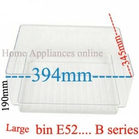 Elba Elba & Fisher & Paykel Fridge – Large Veggie Bin / Freezer Bin (Version 2) – Suits Models E522BRXFDU, E522BRM – Part #836524 spare part